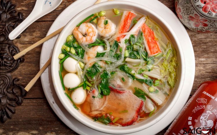 Special Clear & Egg Noodle Soup